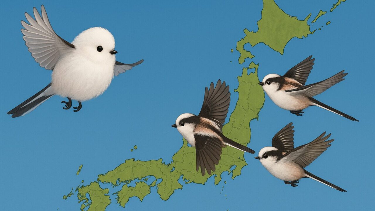 エナガの亜種