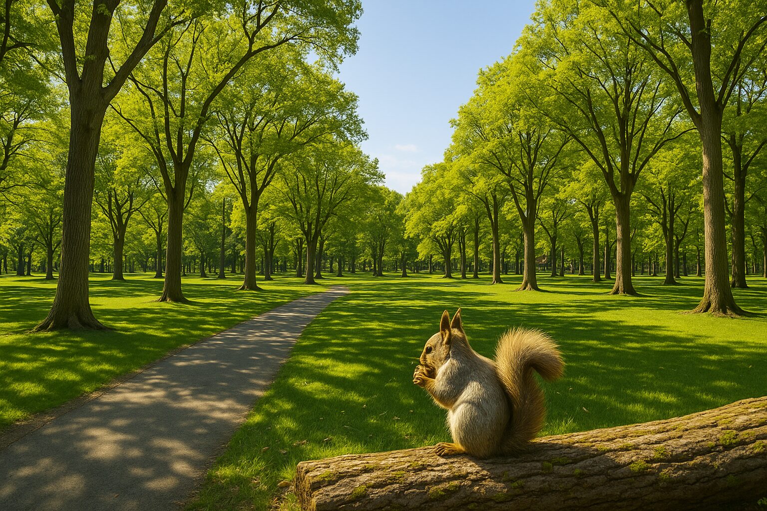 広い公園
