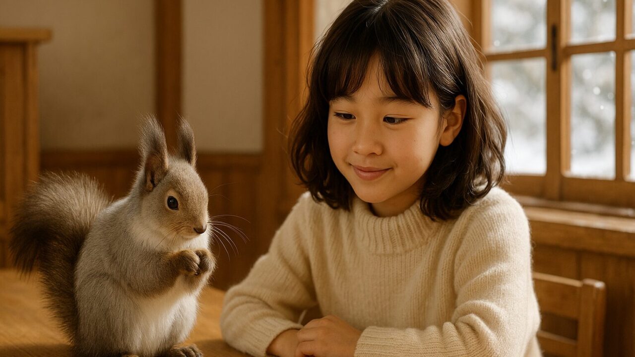 エゾリス　ペット