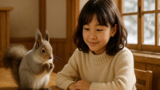 エゾリス　ペット