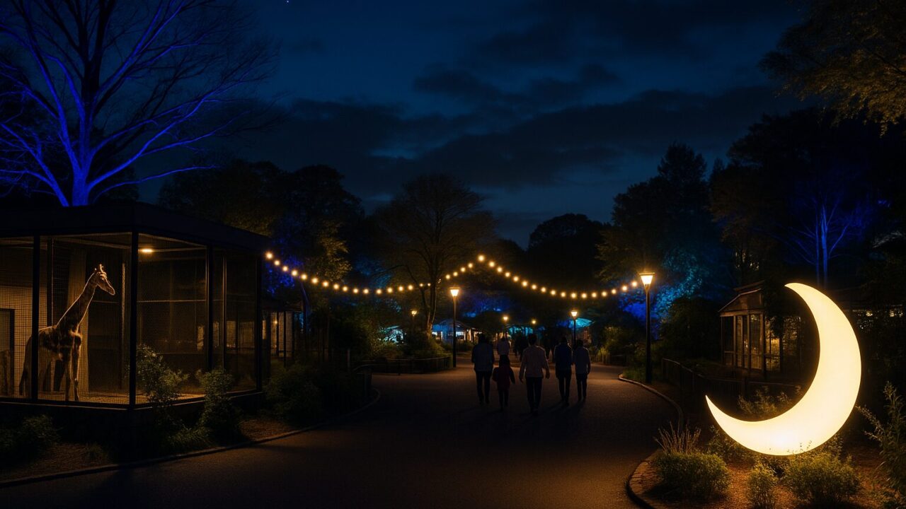 夜の動物園