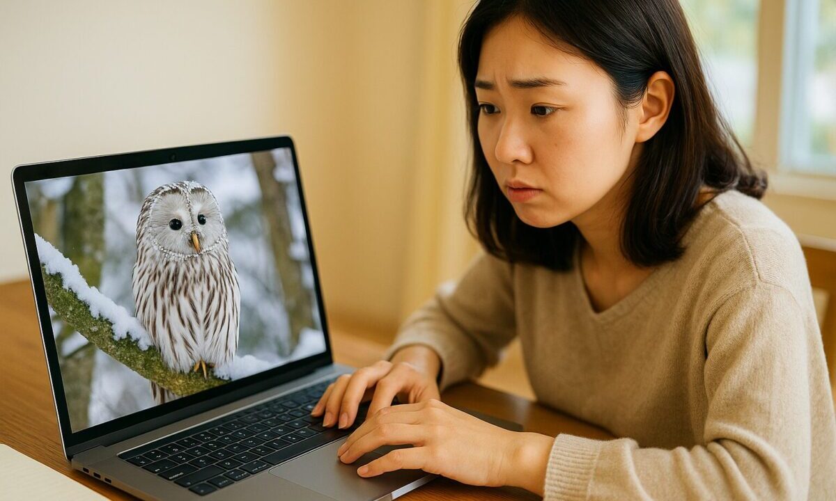 エゾフクロウ　絶滅危惧　心配