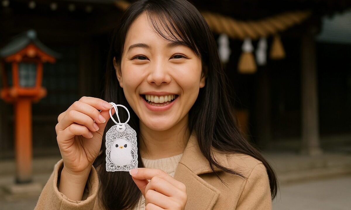 シマエナガのお守り