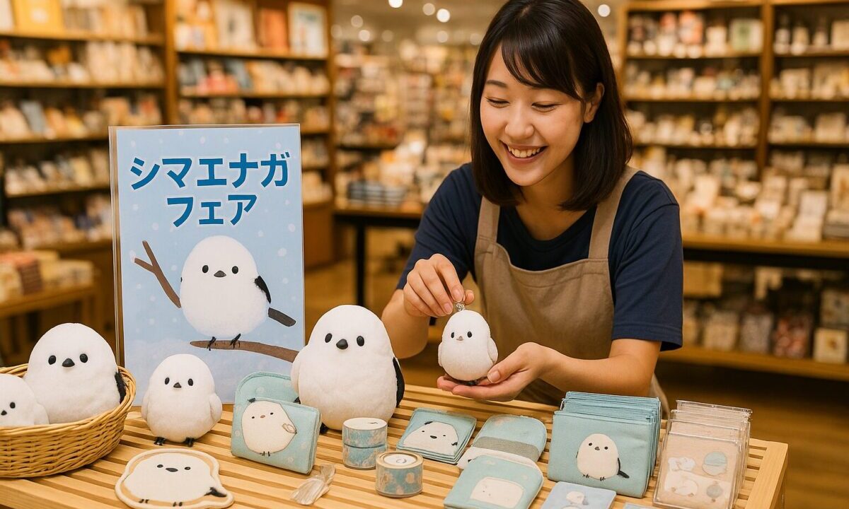 シマエナガのグッズ