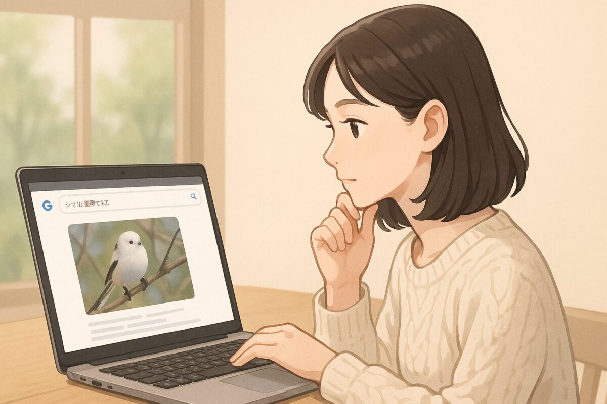 シマエナガを検索