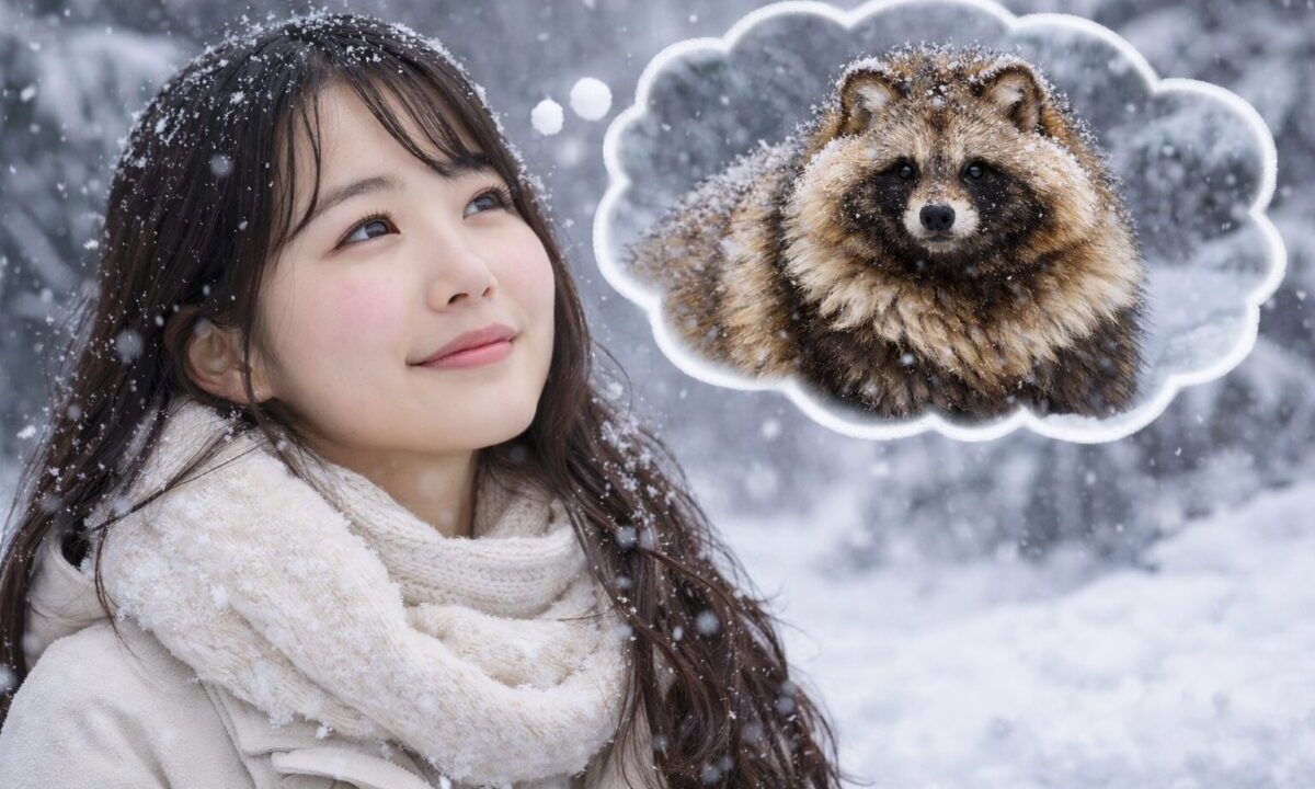 蝦夷狸に会いたい女性