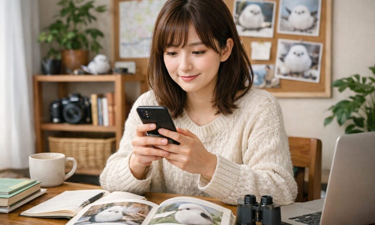 シマエナガについて調べる