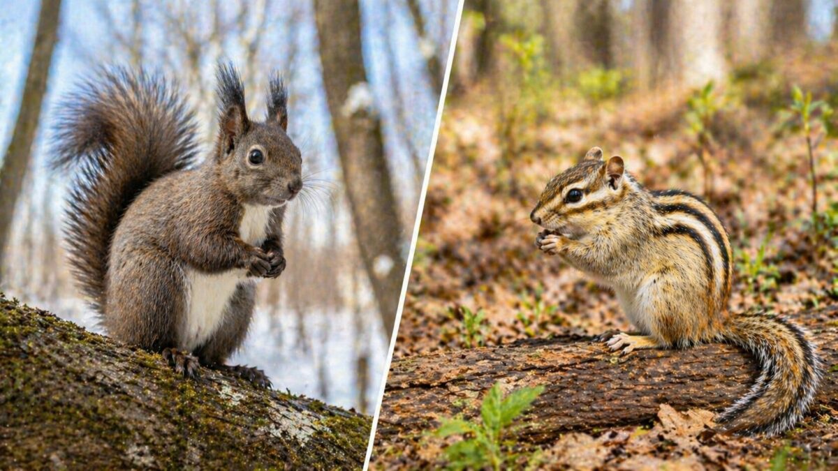 エゾリスとシマリスの違い④