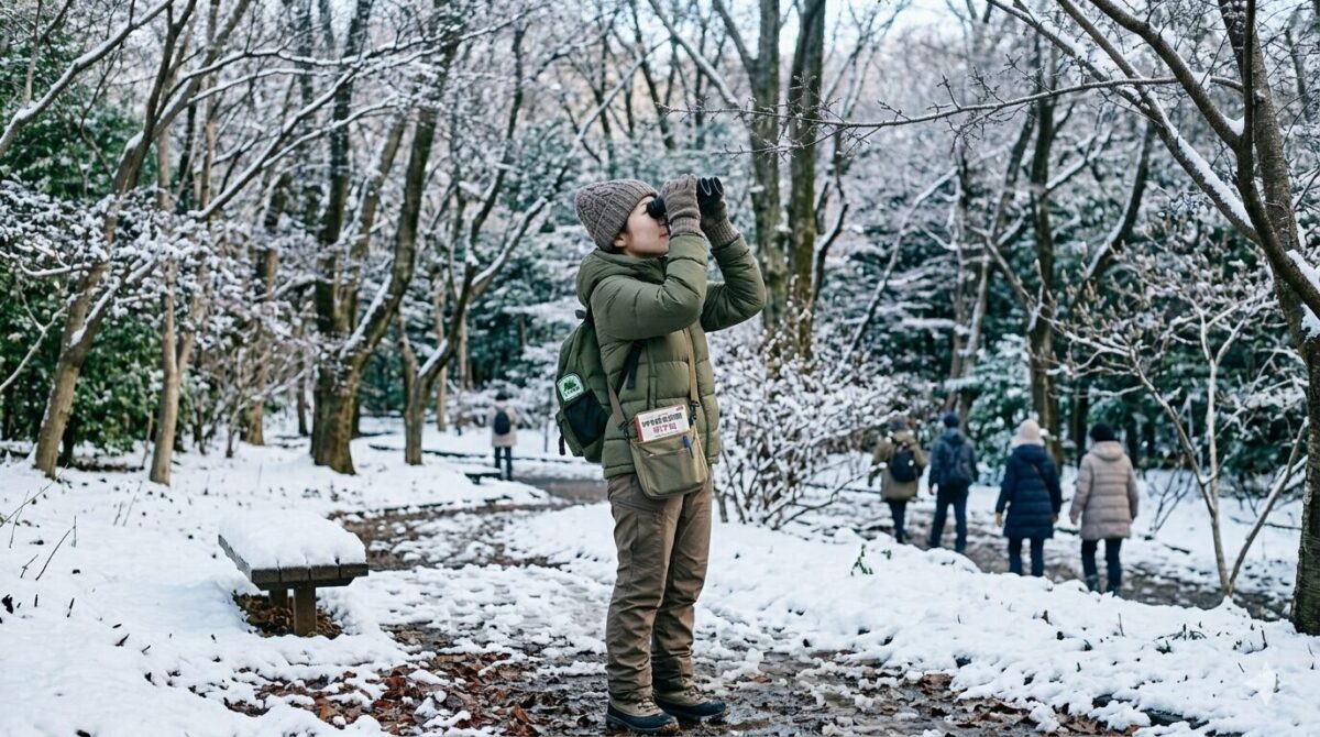 雪解け時期の観察