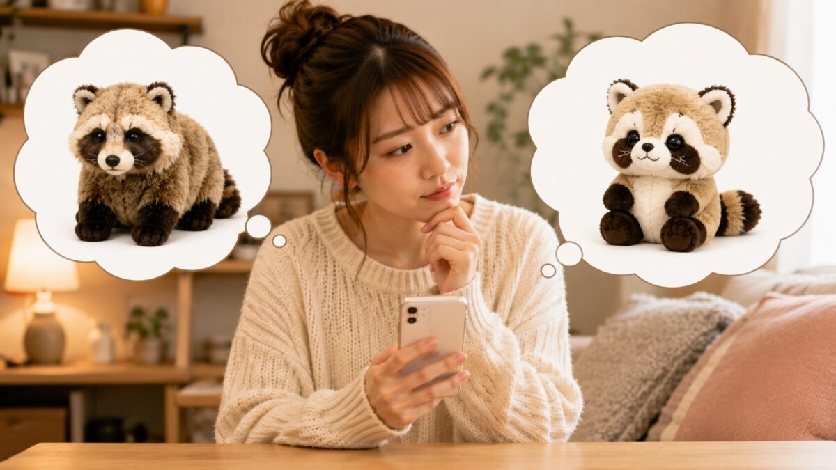 ぬいぐるみの様子