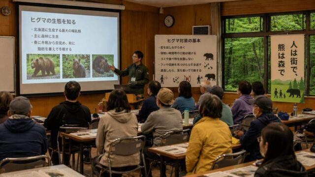 ヒグマ対策講座