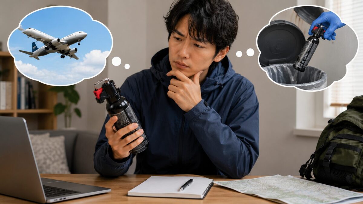 スプレーの捨て方