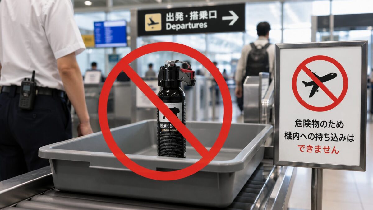 機内持ち込み禁止