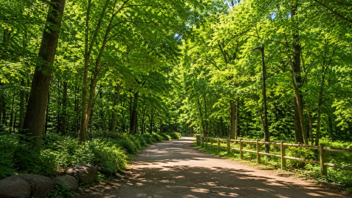 夏の公園