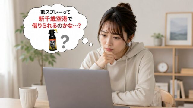 熊スプレーレンタルできるか