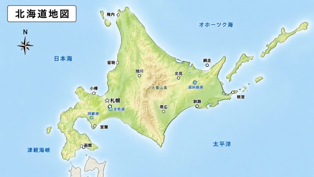 北海道地図