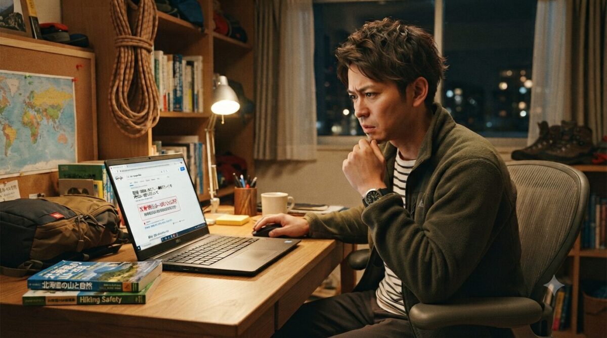 機内持ち込み品を調べる男性