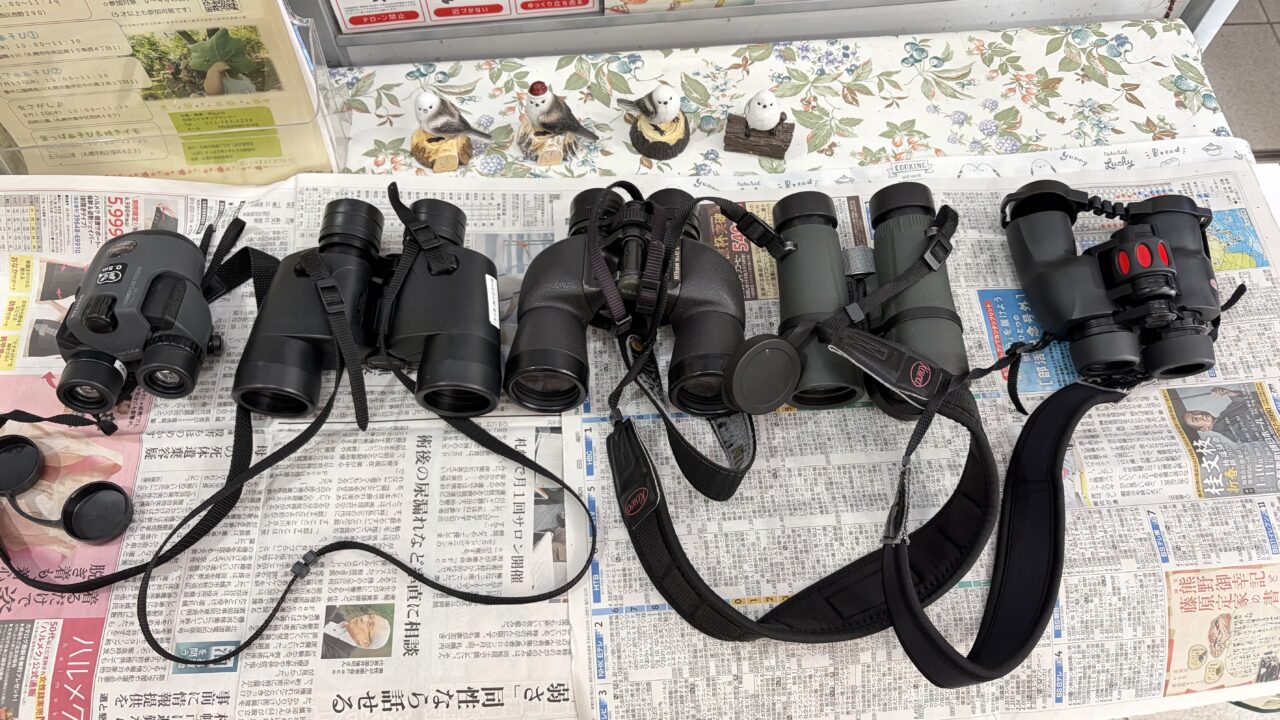 旭山記念公園で貸し出してくれる双眼鏡